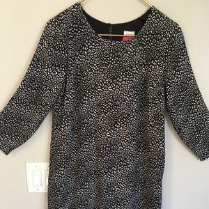 Peyton Jensen Leopard Shift Dress NWT sz XS